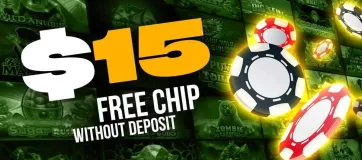 $15 Free Chip No Deposit Bonus August 2025