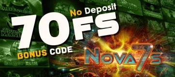 70 Free Spins on Nova 7s
