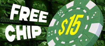 $15 Free Chip No Deposit Bonus