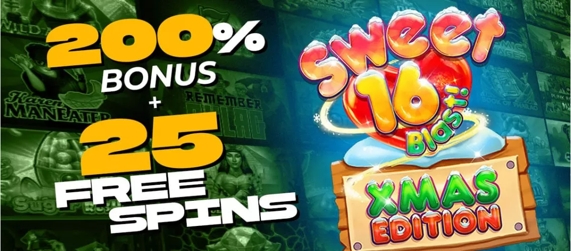 25 Free Spins on Xmas Edition Slot Game